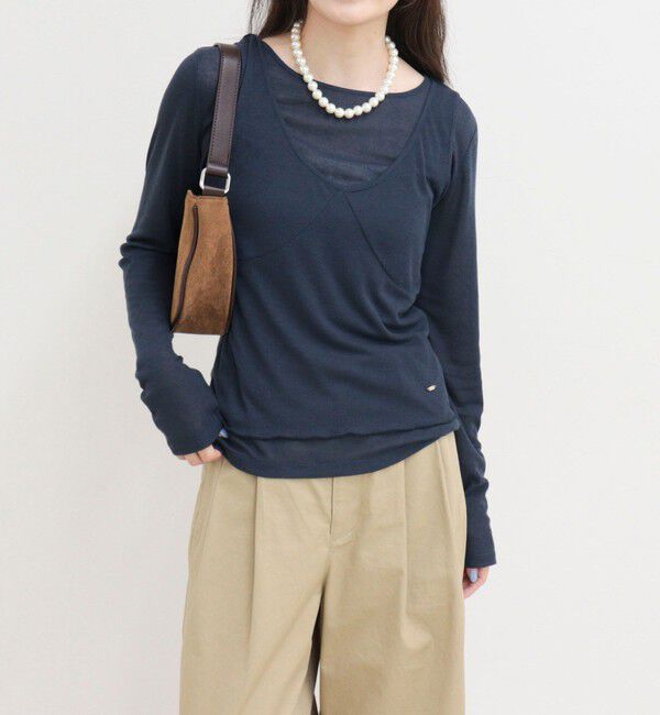 fredy emue「レイヤードタンクセットロンTシャツ」|Tシャツ・カットソー|