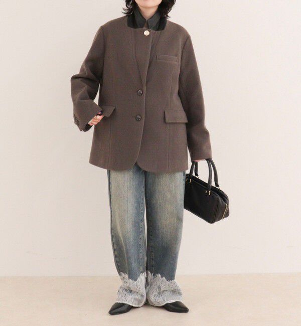 fredy emue「PONTETORTOウールジャケットコート」|ダッフルコート|