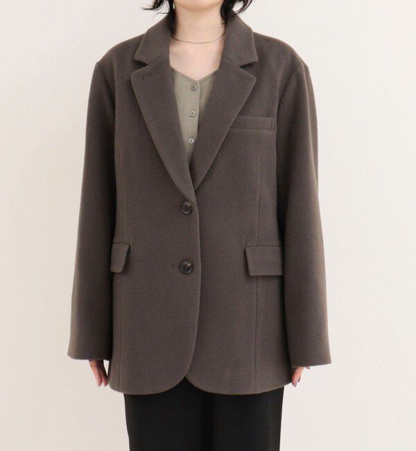 fredy emue「PONTETORTOウールジャケットコート」|ダッフルコート|