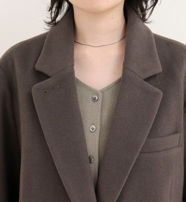fredy emue「PONTETORTOウールジャケットコート」|ダッフルコート|