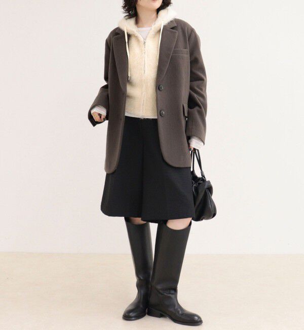 fredy emue「PONTETORTOウールジャケットコート」|ダッフルコート|
