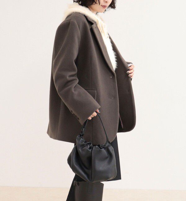 fredy emue「PONTETORTOウールジャケットコート」|ダッフルコート|