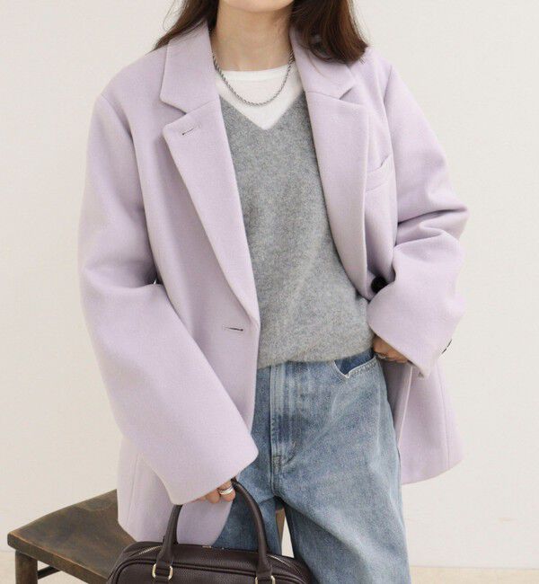 fredy emue「PONTETORTOウールジャケットコート」|ダッフルコート|