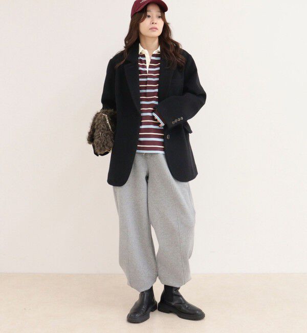 fredy emue「PONTETORTOウールジャケットコート」|ダッフルコート|