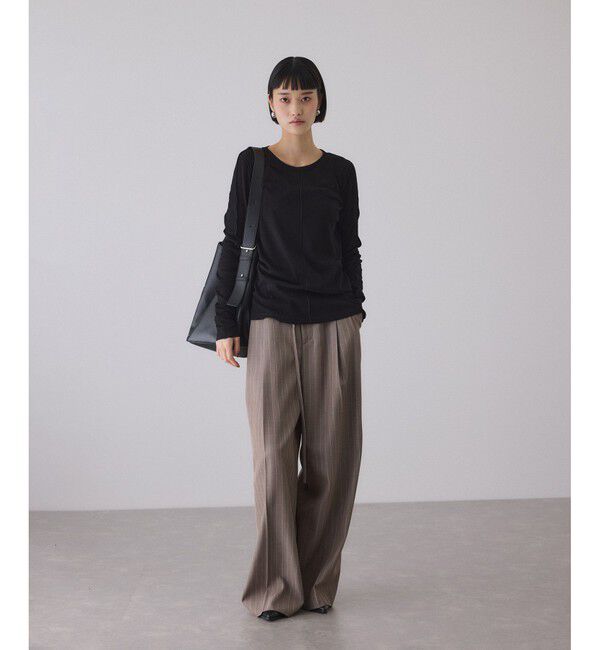 ADAM ET ROPE'「シアーフライスロンT」|Tシャツ・カットソー|