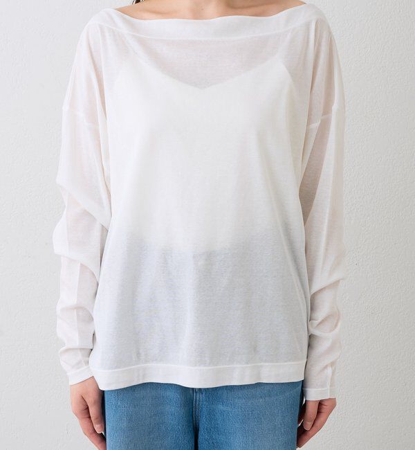  「【接触冷感/汗じみ防止】シアードルマンカットソー」|Tシャツ・カットソー|