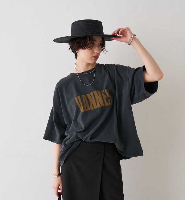 Rouge vif「【最終在庫入荷】【REMI RELIEF/レミレリーフ】別注 VANNES ロゴ」|Tシャツ・カットソー|