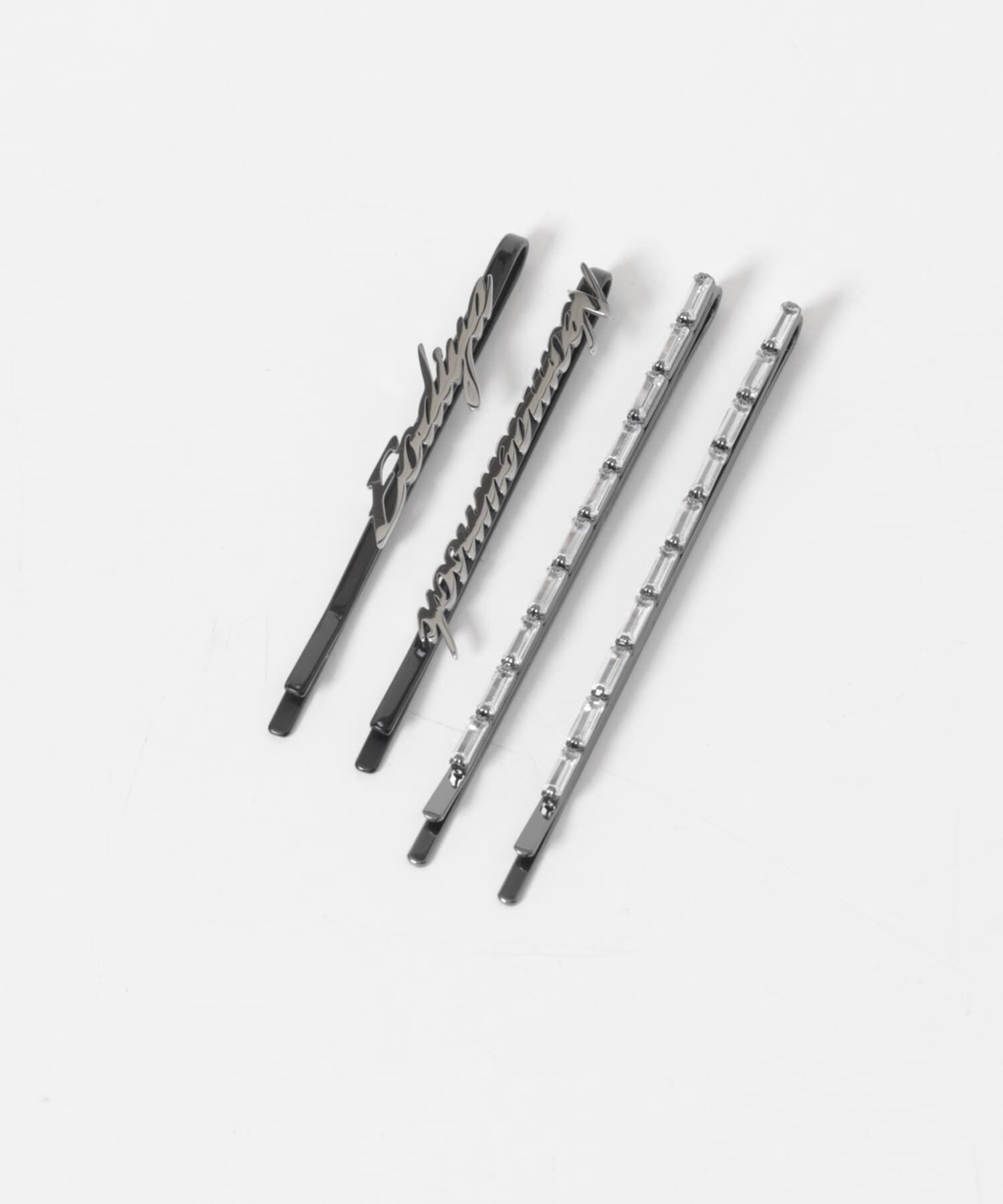 URBAN RESEARCH ROSSO「heyep　ChattyRhinestonHairpins4P」|その他|シルバー