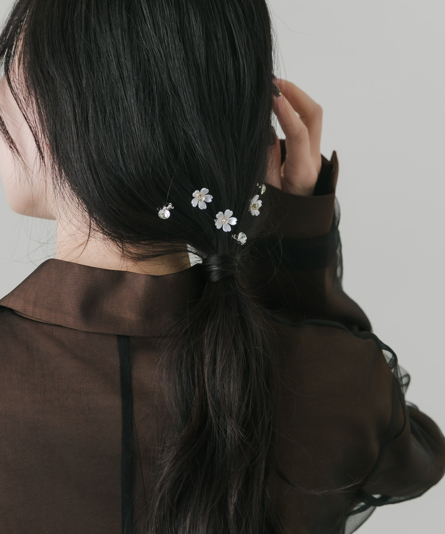 SMELLY「フラワビジューセットヘアクリップ」|その他|