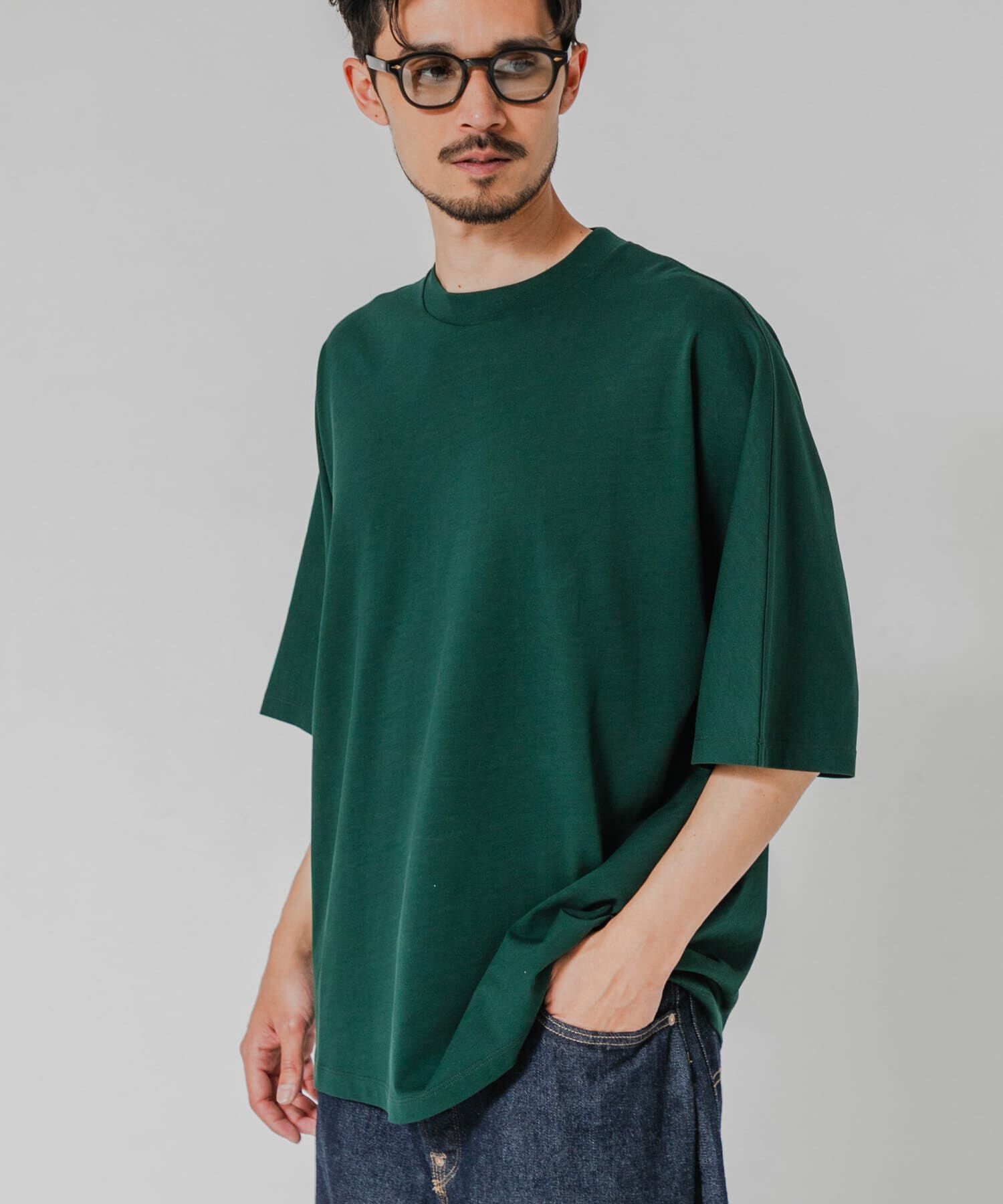 URBAN RESEARCH「『防シワ』EVER LUSTER DROP LINE T-SHIRTS」|Tシャツ・カットソー|