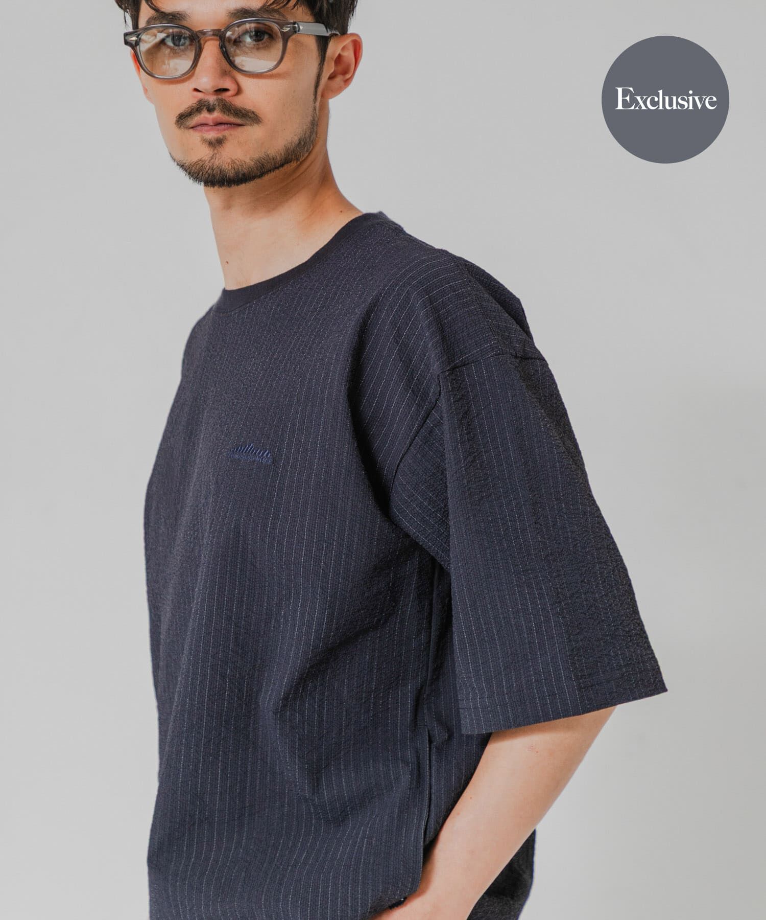 URBAN RESEARCH「『吸水速乾/UVカット』『別注』THOUSAND MILE&times;URBAN RESEARCH　WASHER CODE T-SHIRTS」|Tシャツ・カットソー|ストライプ