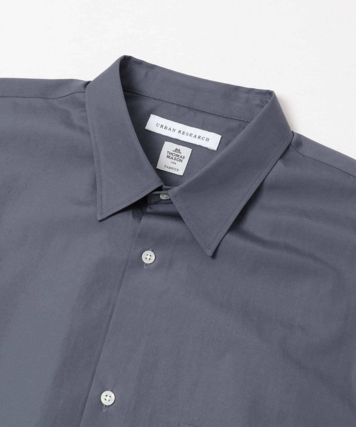 URBAN RESEARCH「THOMAS MASON SHORT-SLEEVE OVER SHIRTS」|シャツ・ブラウス|