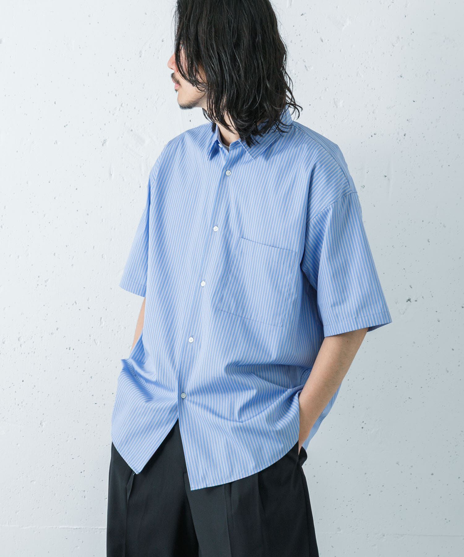 URBAN RESEARCH「THOMAS MASON SHORT-SLEEVE OVER SHIRTS」|シャツ・ブラウス|