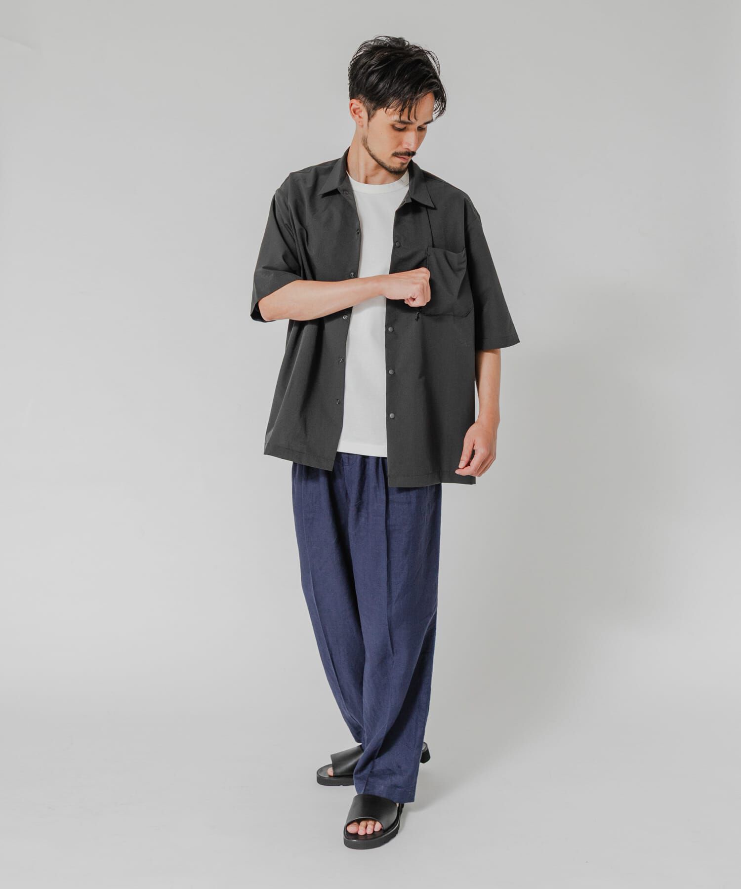 URBAN RESEARCH「『洗濯可/防シワ/撥水』COOL DOTS SHORT-SLEEVE SHIRTS」|シャツ・ブラウス|