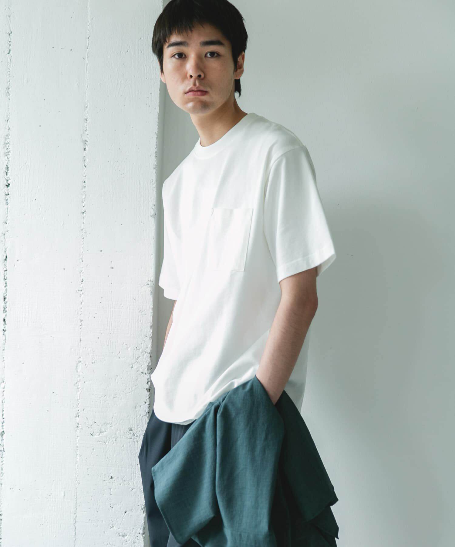 URBAN RESEARCH DOORS「SHAPE BACK クルーネック Tシャツ」|Tシャツ・カットソー|