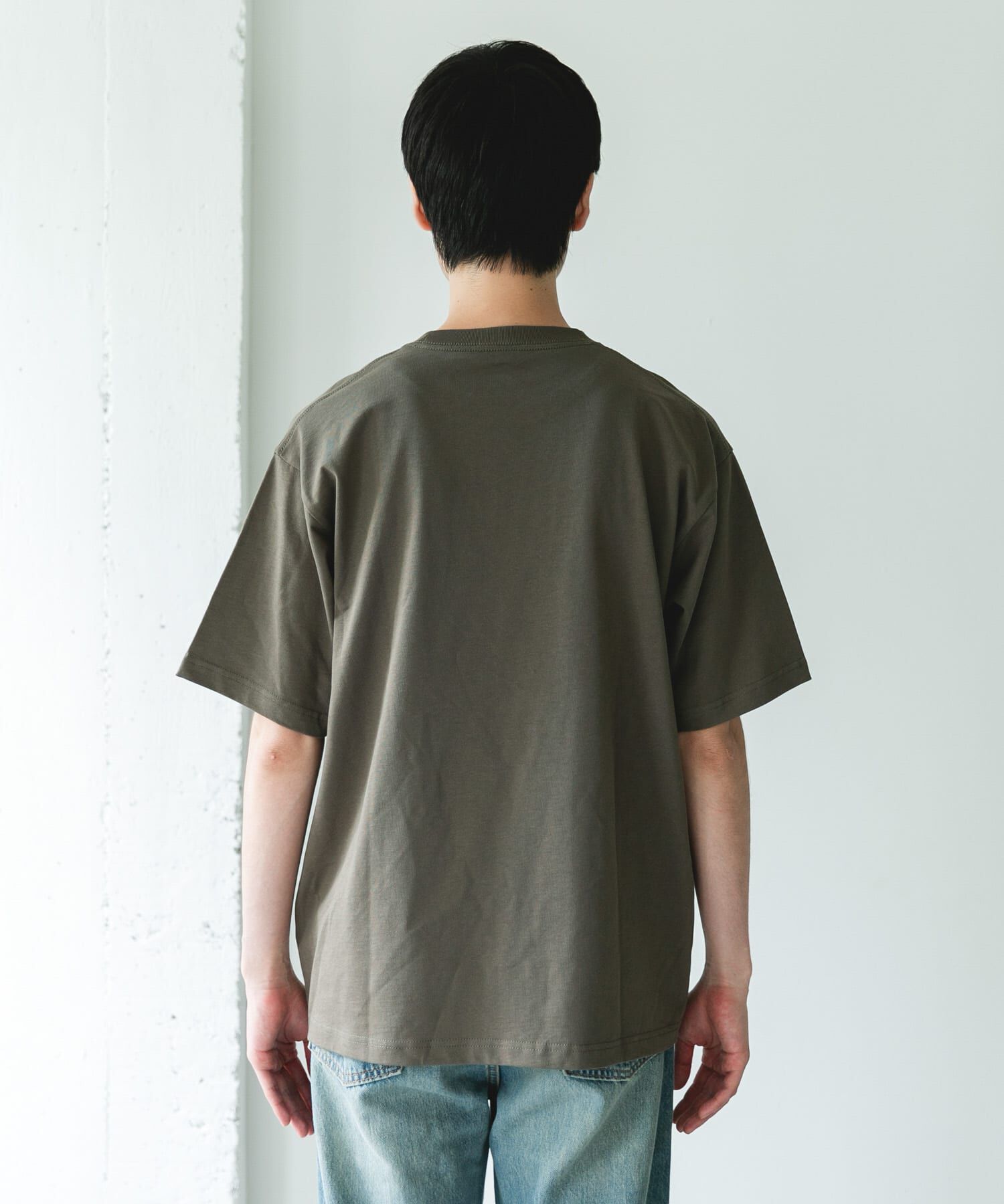 URBAN RESEARCH DOORS「SHAPE BACK クルーネック Tシャツ」|Tシャツ・カットソー|