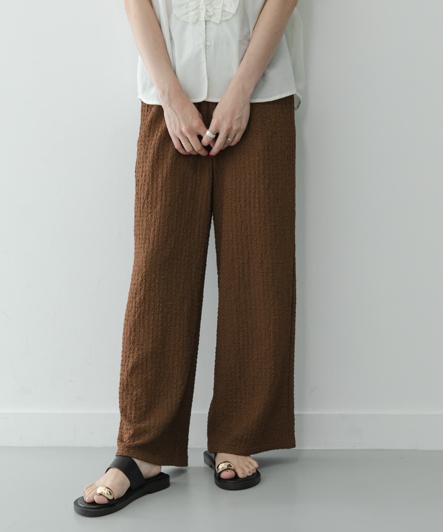 Sonny Label 「ドライタッチワッシャーカットイージーパンツ」|その他|