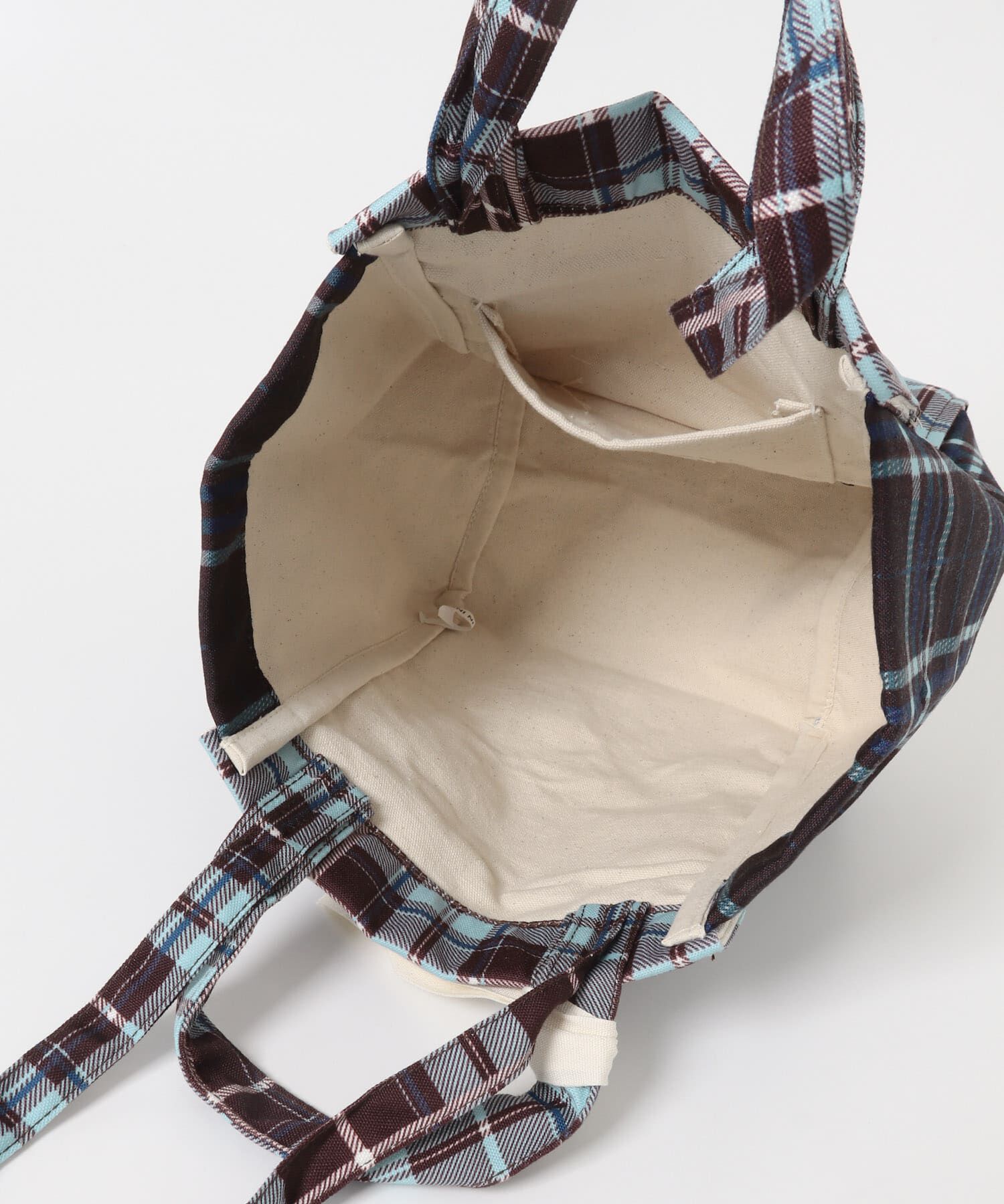 URBAN RESEARCH DOORS「『別注』beej&times;DOORS　チェックトートバッグ」|トートバッグ|