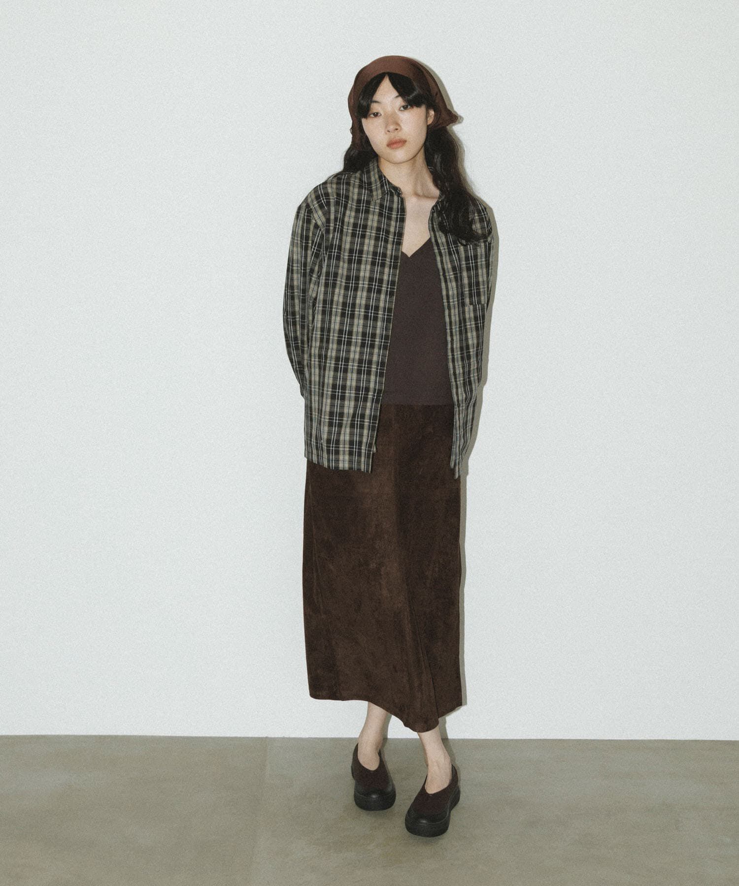  「Vカットフラットスリッポン」|スリッポン|