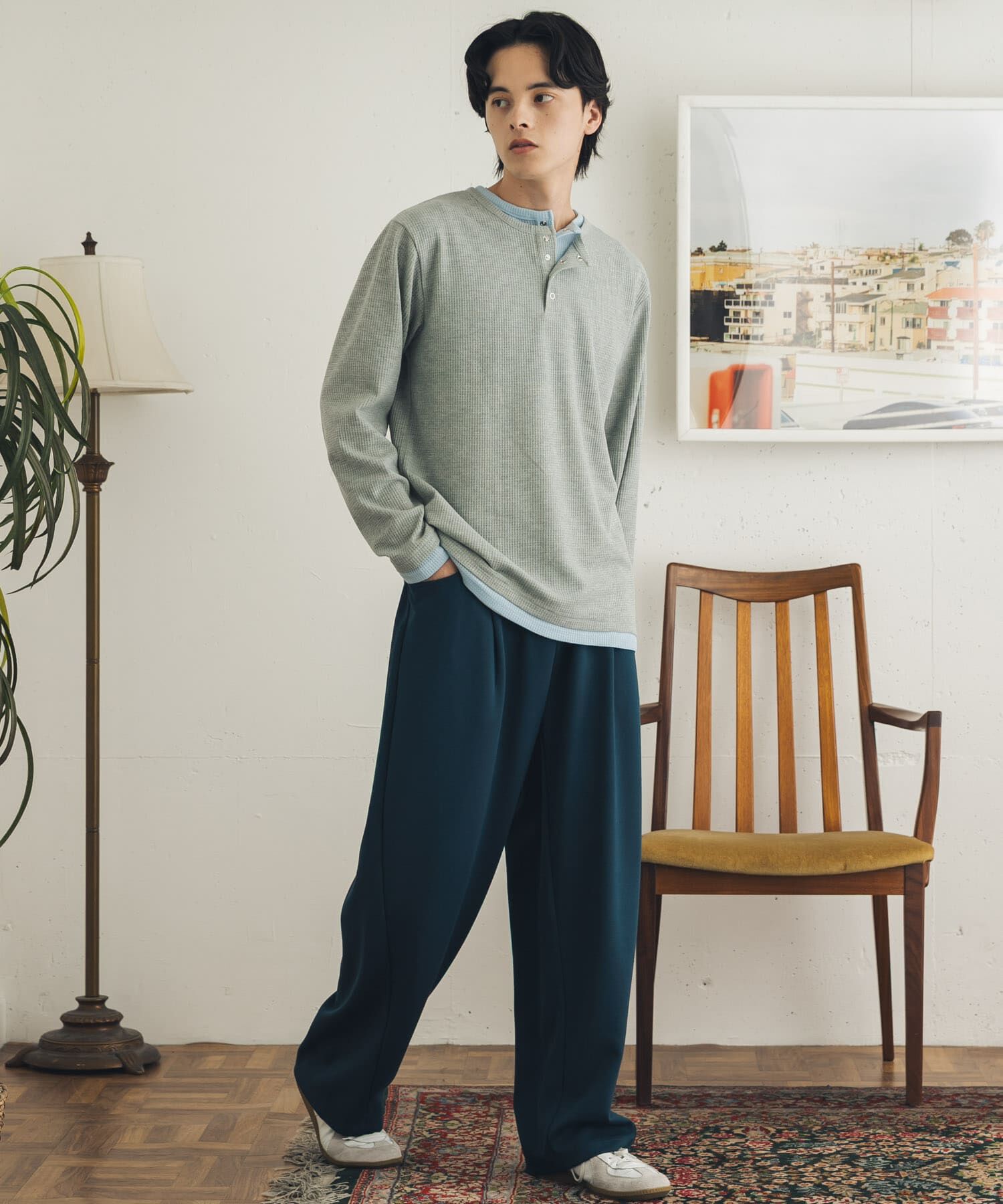 SENSE OF PLACE by URBAN RESEARCH「ダンボールスウェットカーブパンツ」|その他|