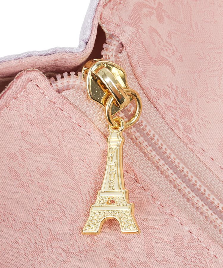 Maison de FLEUR「トリコロールフリルハンドルトートバッグ」|トートバッグ|