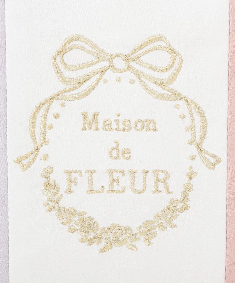 Maison de FLEUR「トリコロールフリルハンドルトートバッグ」|トートバッグ|