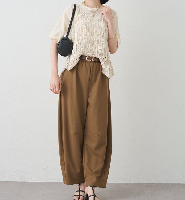  「ストレッチカーブシルエットパンツ」|その他|