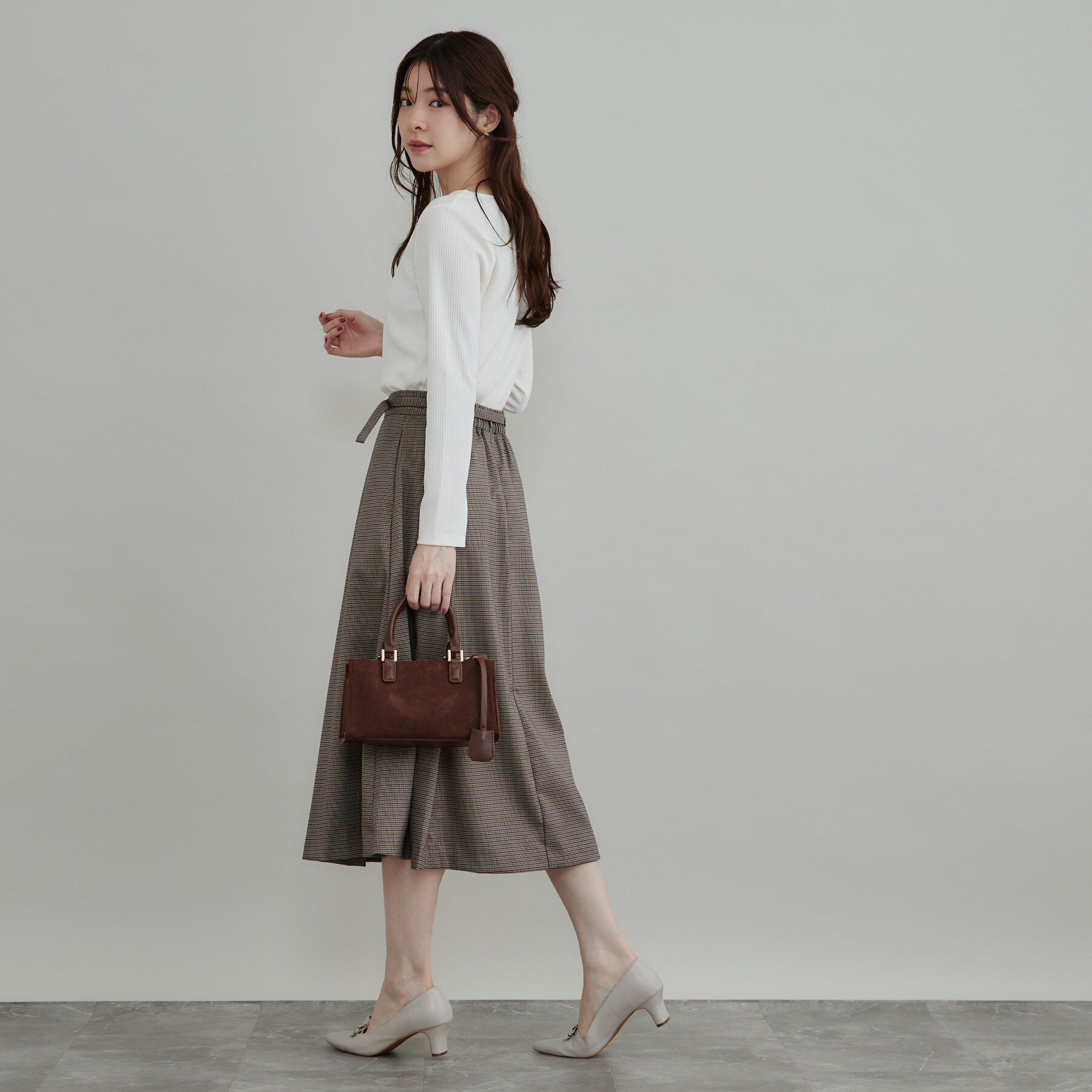 Couture broach「タックプリーツスカート」|スカート|