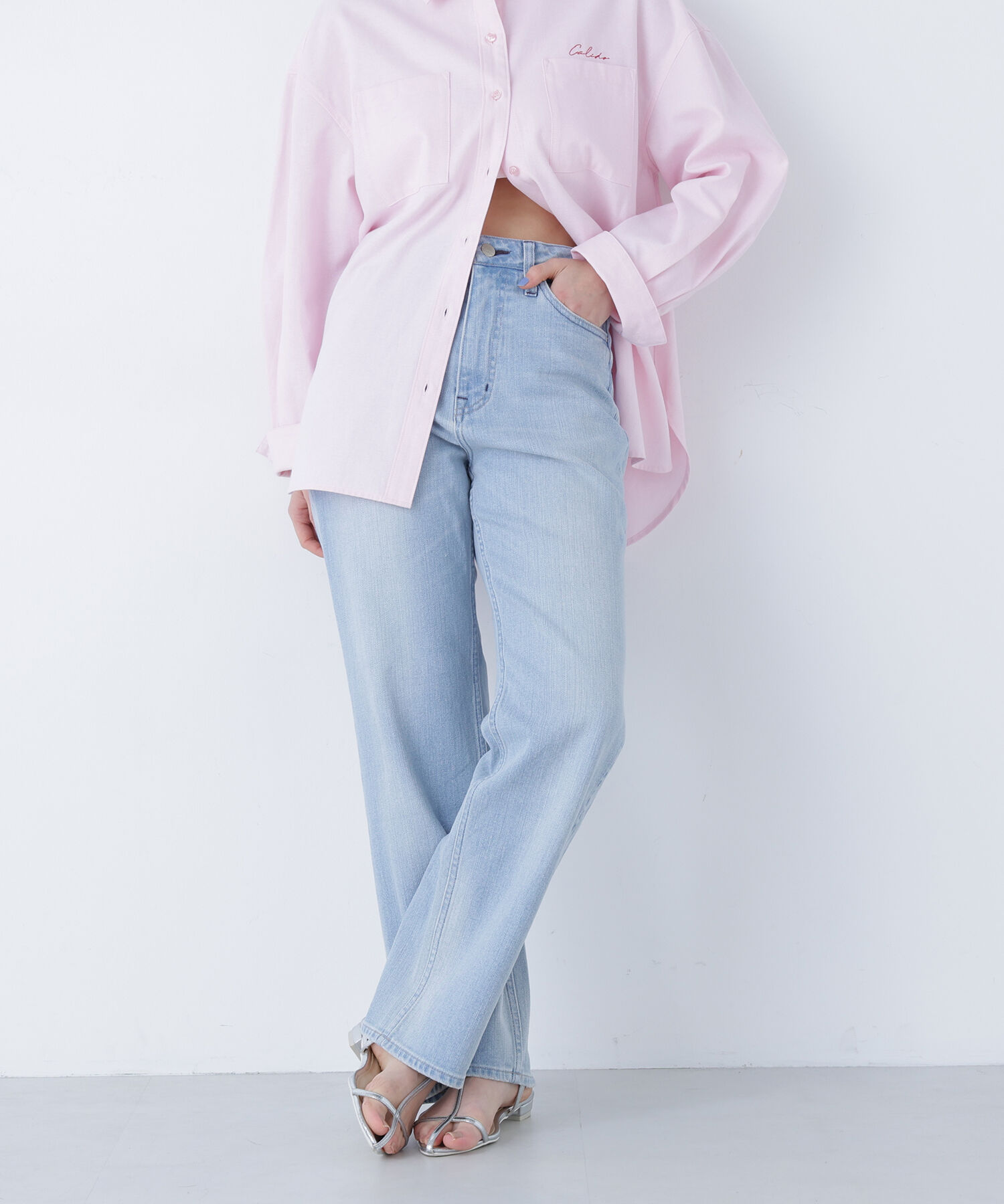  「〈N.〉ハイライズストレートデニムパンツ」|その他|