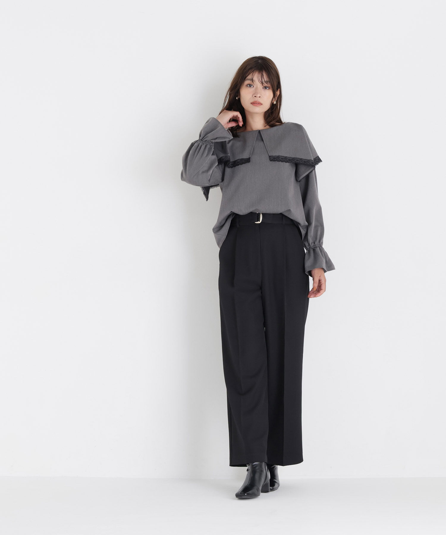  「＜ちょうど、いい服＞いつでもどこでも。ロングシーズンワイドパンツ」|その他|