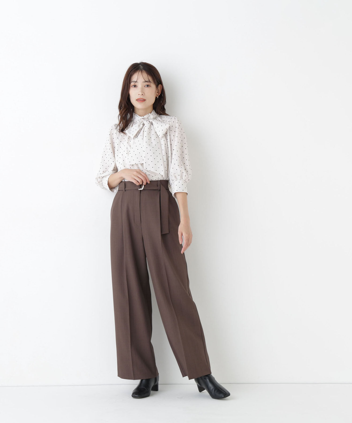  「＜ちょうど、いい服＞いつでもどこでも。ロングシーズンワイドパンツ」|その他|