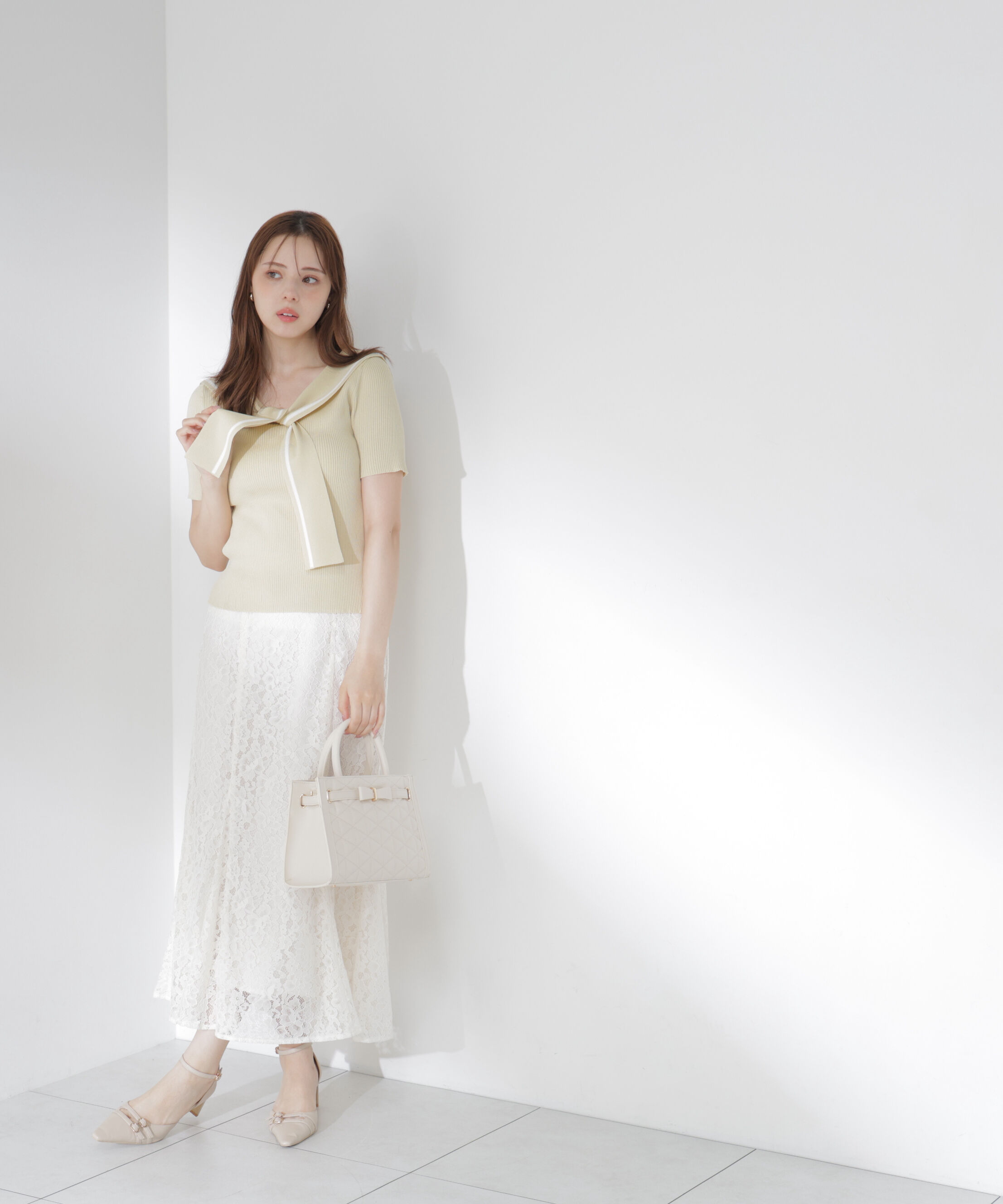 PROPORTION BODY DRESSING「レースマーメイドスカート 26SS」|スカート|