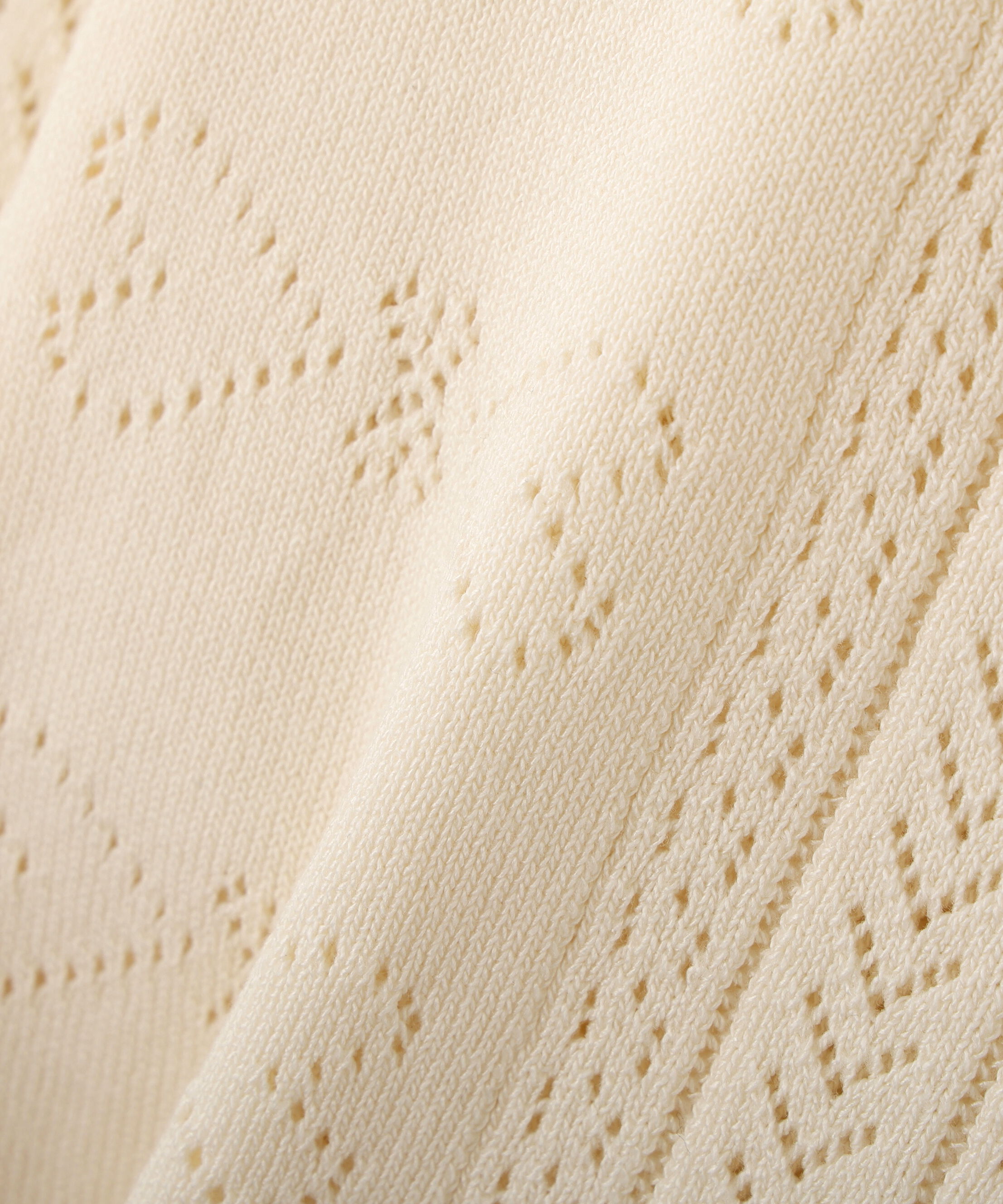PROPORTION BODY DRESSING「＜a/mie＞パターンメッシュアンサンブルニット」|ニット・セーター|