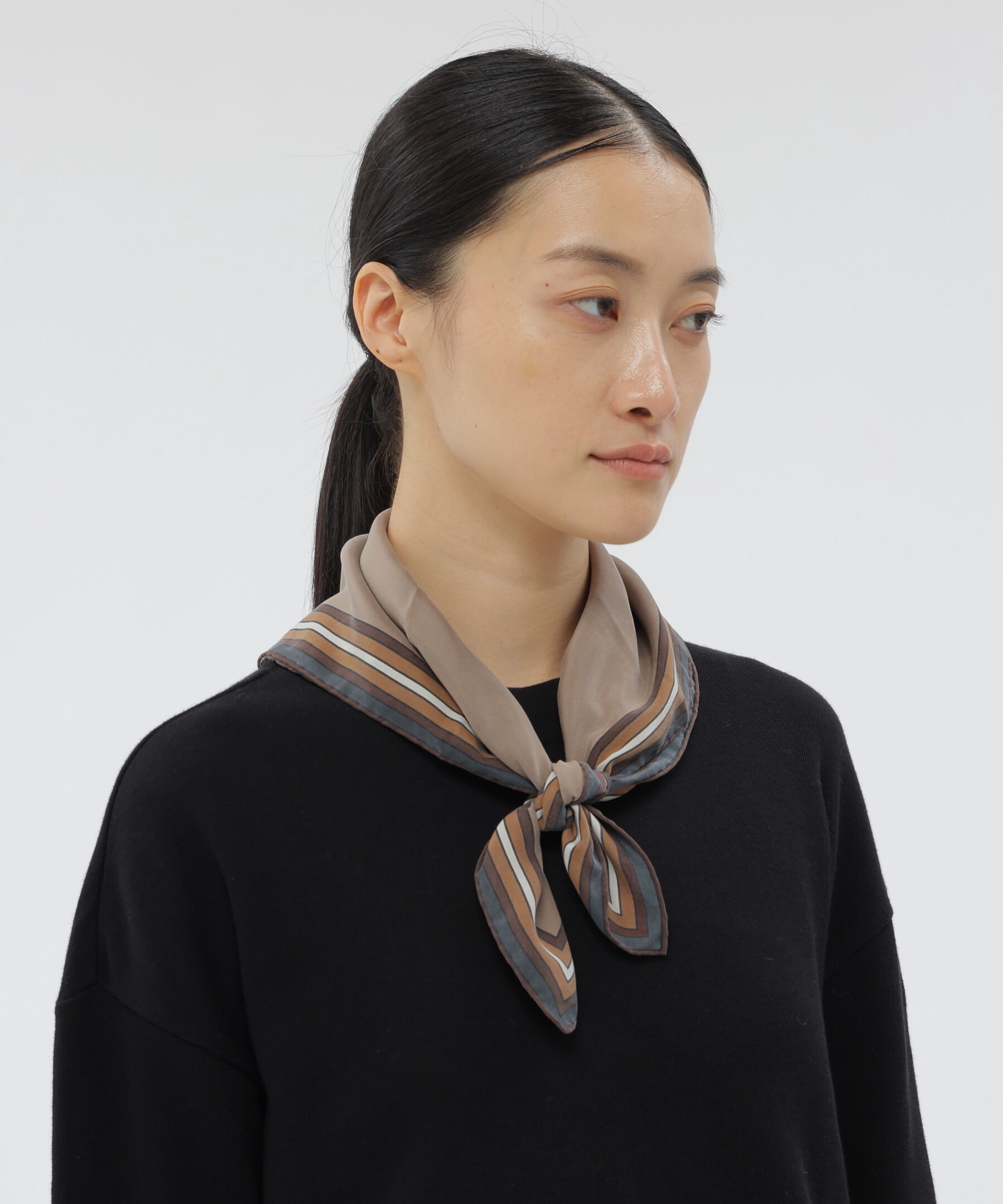  「ARCHIVE BORDER SCARF」|バンダナ・スカーフ|