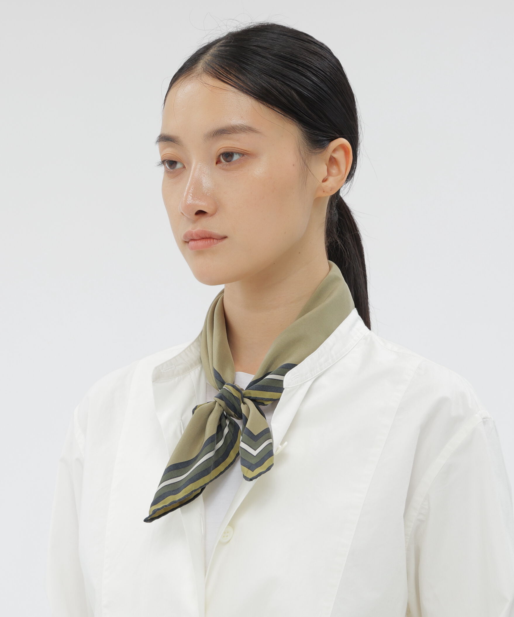  「ARCHIVE BORDER SCARF」|バンダナ・スカーフ|