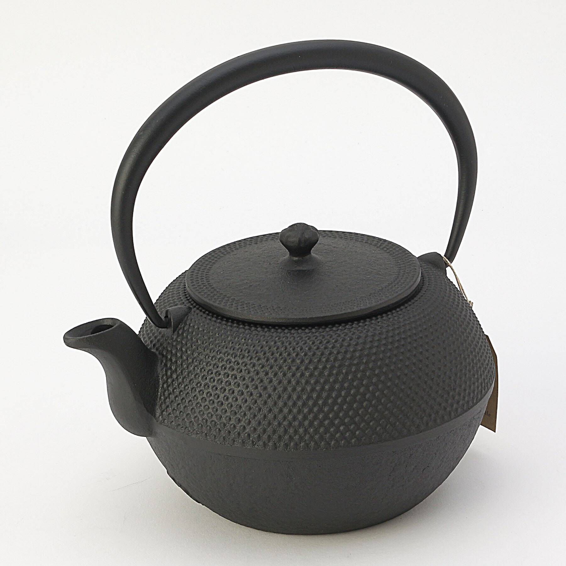 212 KITCHEN STORE「南部鉄器 鉄瓶まろみアラレ 1.0L」|食器・キッチングッズ|ブラック(879)