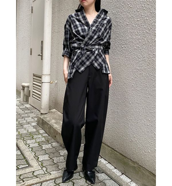 MURUA「カシュクール2WAYハーフシャツ」|シャツ・ブラウス|