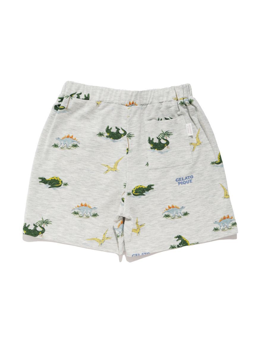 GELATO PIQUE KIDS & BABY「【KIDS】【接触冷感】スリーピングダイナソー柄ショートパンツ」|その他|