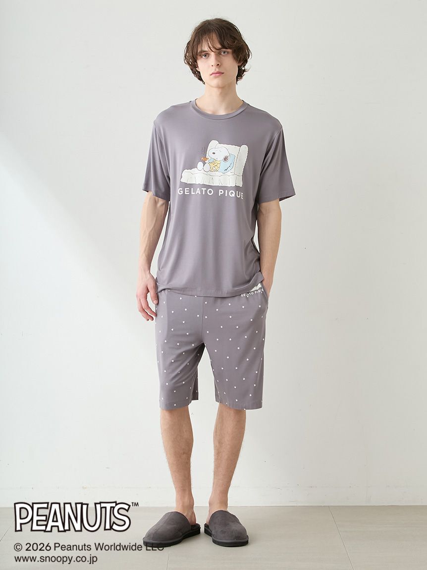 GELATO PIQUE HOMME「【PEANUTS】【HOMME】【接触冷感】ハーフパンツ」|その他|