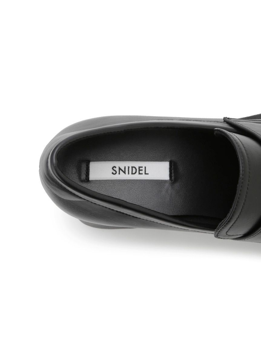SNIDEL「ベーシックヒールローファー」|パンプス|