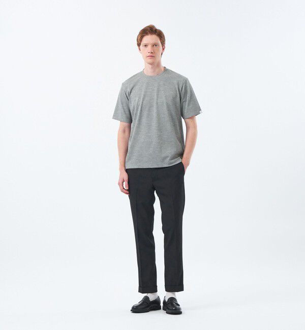 MACKINTOSH PHILOSOPHY「クルーネックTシャツ メランジカノコ」|Tシャツ・カットソー|
