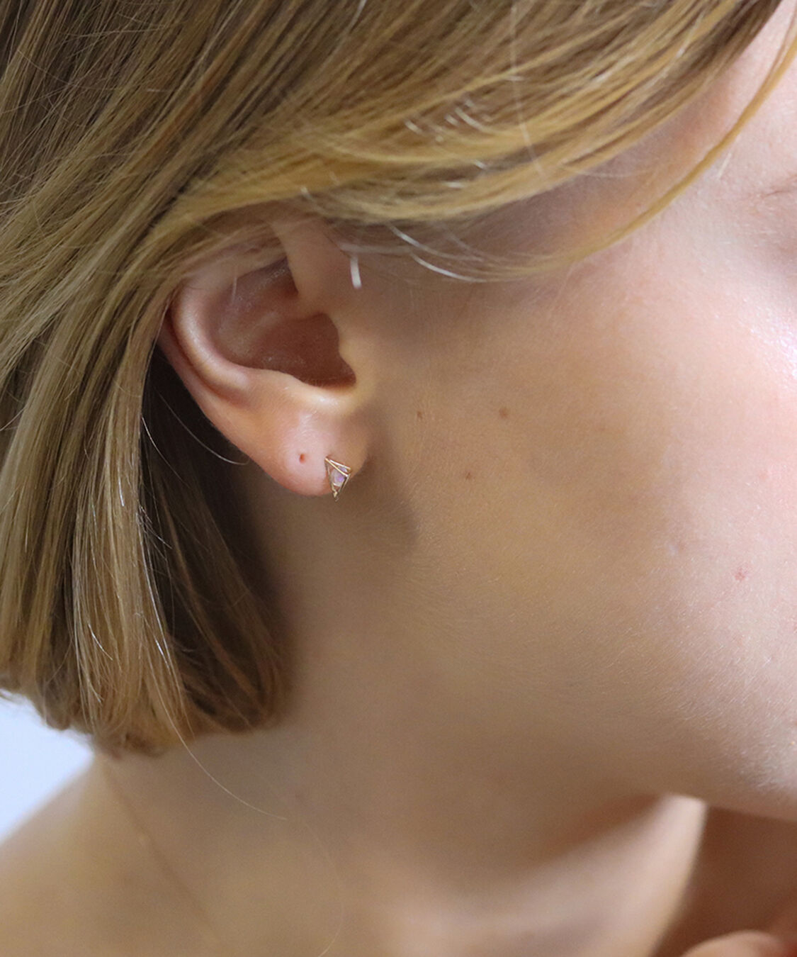  「カラーストーン ピアス | K10YG 〈2026 AUTUMN COLLECTION〉」|ピアス|