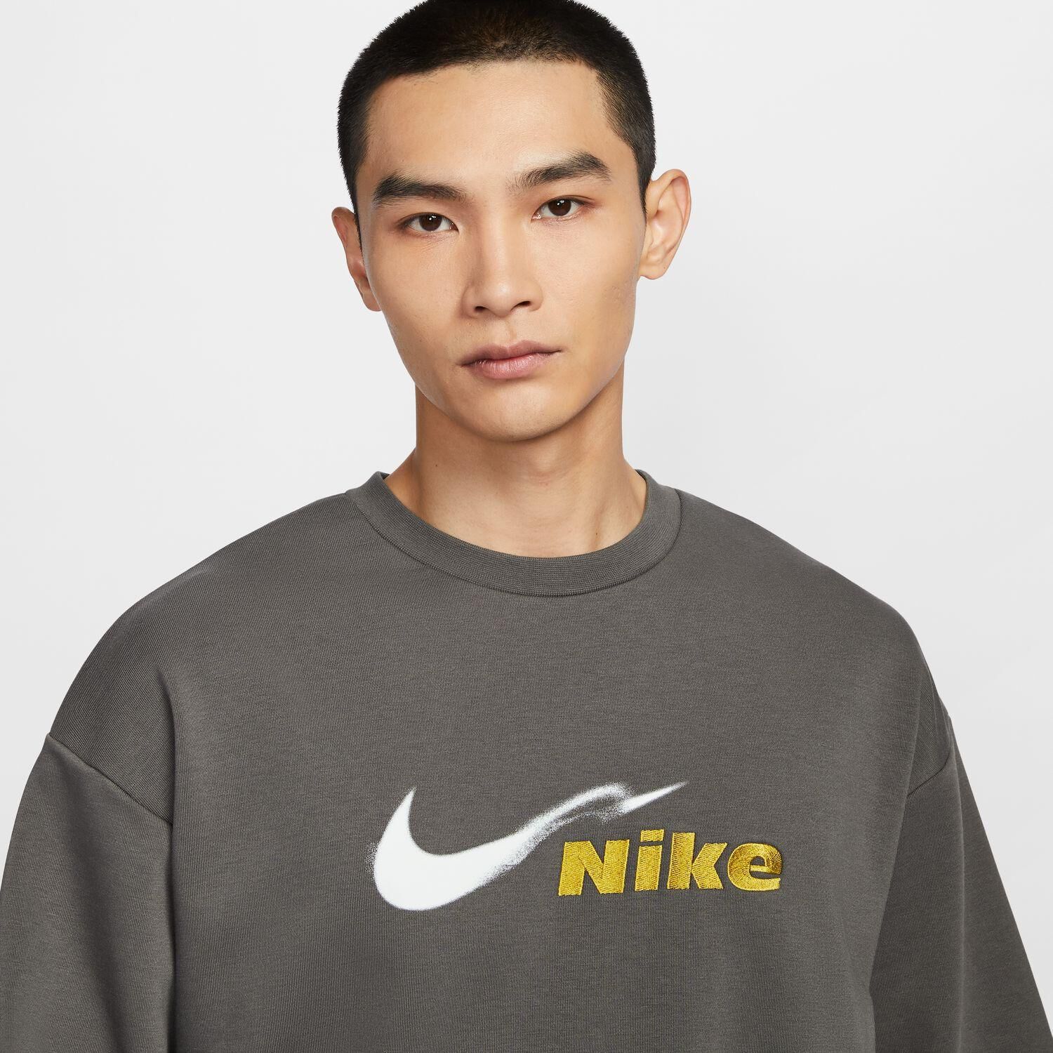 NIKE「【NIKE ｳｪｱ】M TRACK CLUB FLC CREW」|スニーカー|