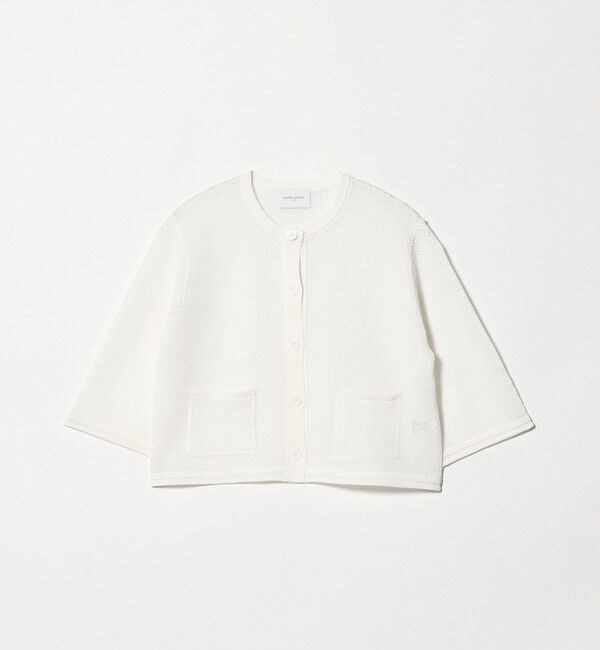 UNITED ARROWS「コットン メッシュ カーディガン」|カーディガン|