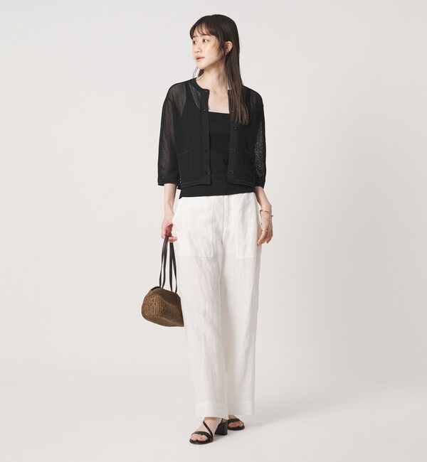 UNITED ARROWS「コットン メッシュ カーディガン」|カーディガン|