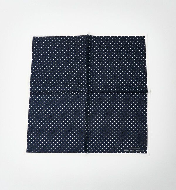 UNITED ARROWS green label relaxing「GLR シルク ドット ポケットチーフ」|その他|