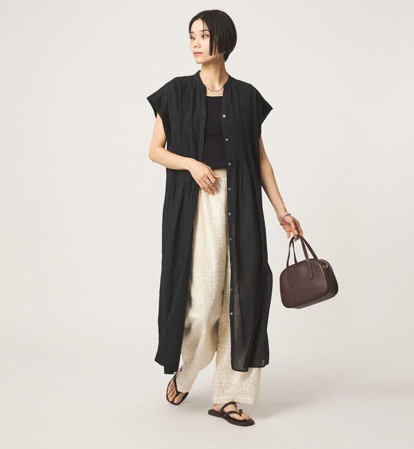 UNITED ARROWS green label relaxing「ピンタック ワンピース」|ワンピース|
