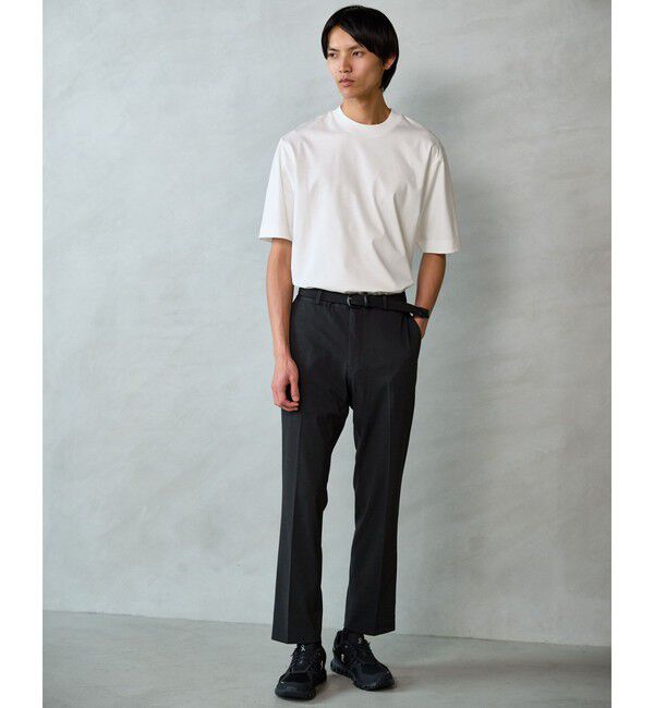 UNITED ARROWS green label relaxing「A+ COOL スムース クルーネック カットソー -接触冷感・抗菌-」|Tシャツ・カットソー|