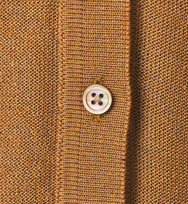 UNITED ARROWS green label relaxing「スパンコール ラメ Vネック ニット カーディガン」|カーディガン|
