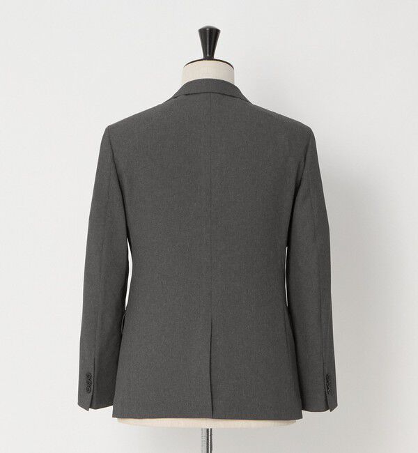UNITED ARROWS green label relaxing「A+ ポリエステル シャークスキン 2B スタンダード セットアップ ジャケット -ストレッチ-」|テーラードジャケット|